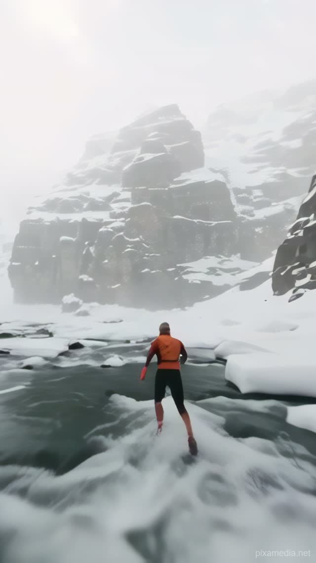 Leap Through Whiteout Torrent - Extreme Sports AI stock